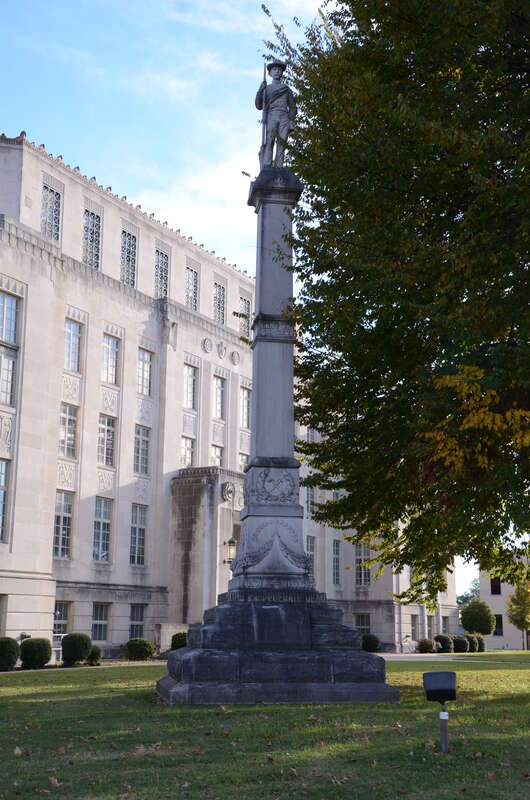 Ft. Smith Confederate Monument, Courthouse Lawn, near the junction of 6th St. and Rogers Ave. Fort Smith