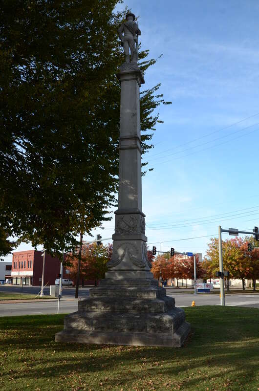 Ft. Smith Confederate Monument, Courthouse Lawn, near the junction of 6th St. and Rogers Ave. Fort Smith