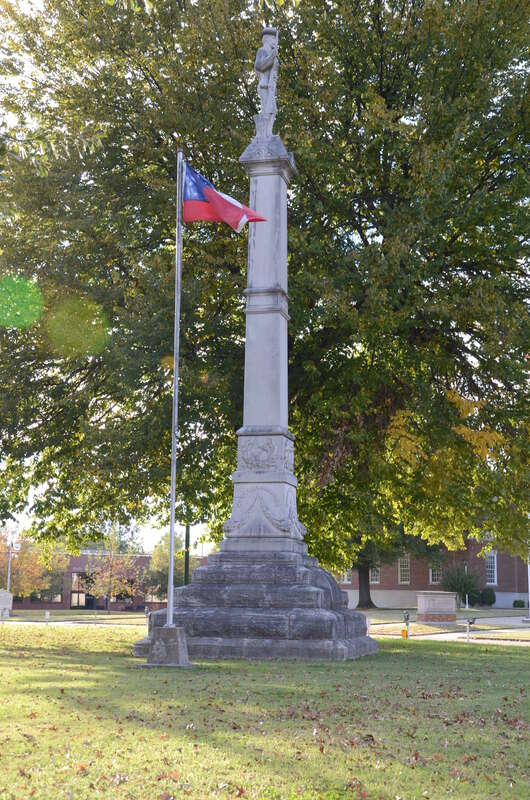 Ft. Smith Confederate Monument, Courthouse Lawn, near the junction of 6th St. and Rogers Ave. Fort Smith