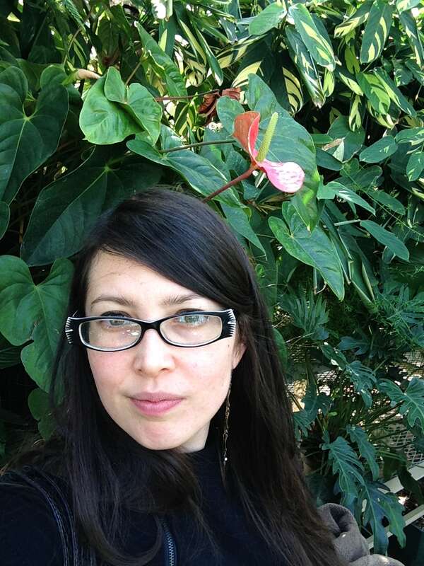 Selfie taken at Hillwood Gardens at an ARLIS/NA meeting