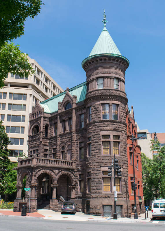 The Christian Heurich mansion in Washington, D.C., now the Heurich House Museum.