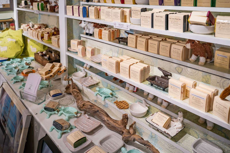 Gift shop in Fish Creek.