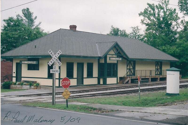 Summerville Depot, 120 E. Washington Ave. Summerville