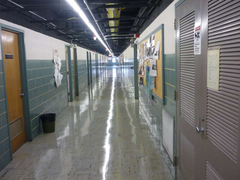 third floor of Phillips Hall on UNC Chapel Hill campus, taken on September 27, 2012