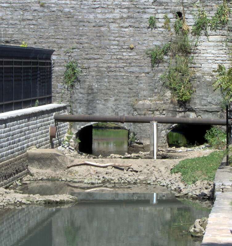 Royal Spring, the main source of water for Georgetown, Kentucky since earliest settlement as McClelland's Station in 1775.
