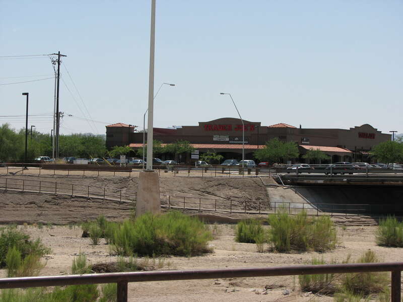 Seen from the Diamond Street Loop in Tucson, Arizona.