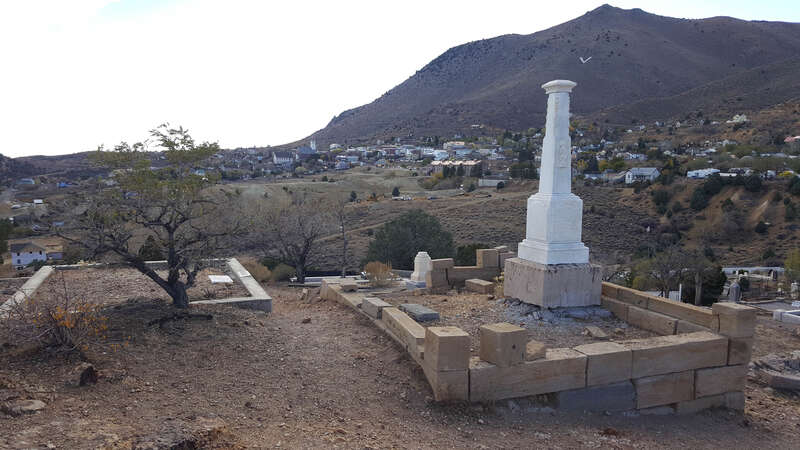 Virgina City Cemetery, Nevada