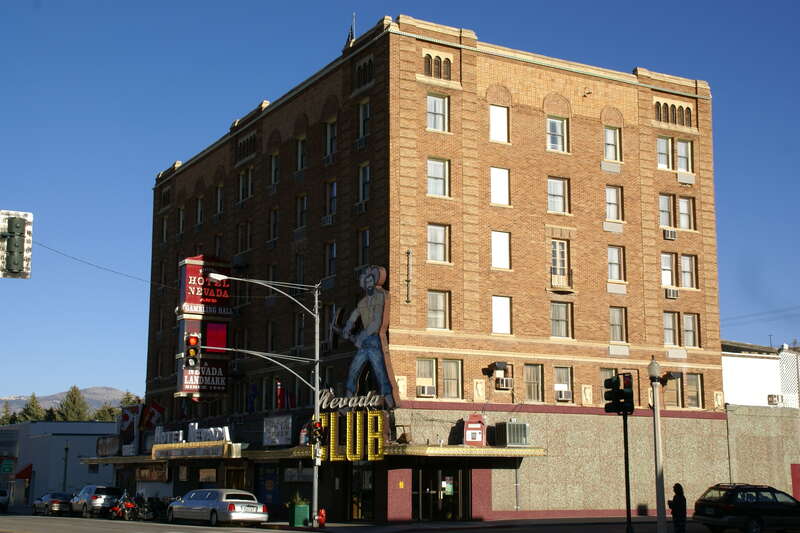 Hotel Nevada at Aultman Street in Ely, Nevada, USA
