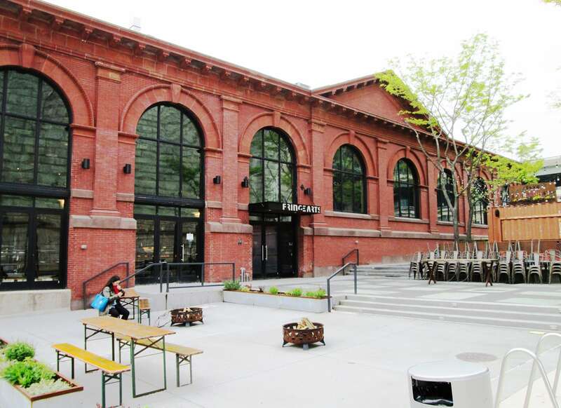 The High Pressure Fire Service Pump House at the intersection of Race Street and N. Christopher Columbus Blvd. in the Old City neighborhood of Philadelphia, Pennsylvania was built in 1901 to feed a system of high-pressure fire hydrants in the Center