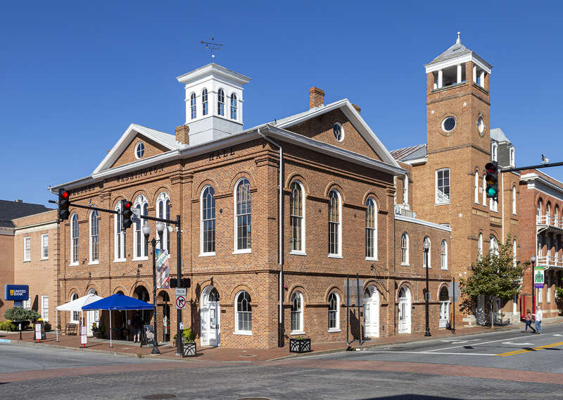 Charles Washington Hall, Charles Town, West Virginia, USA
