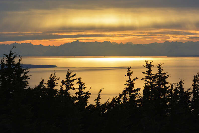 500px provided description: Sunset over Fire Island, photographed from just above the popular Glen Alps trailhead.

paxsonwoelber.com [#yellow ,#landscape ,#sunset ,#silhouette ,#landscapes ,#silhouettes ,#sunsets ,#sunset photography ,#yellow