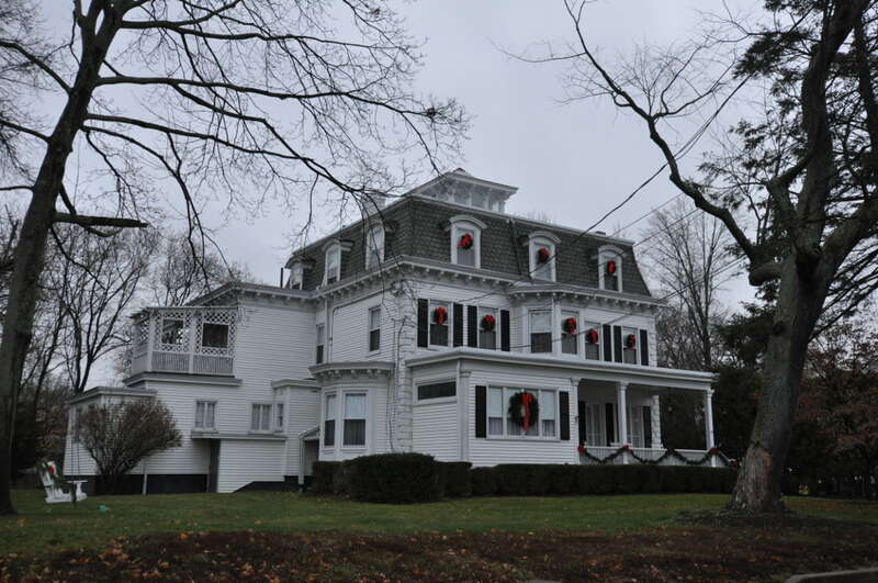 River Road-Mead Avenue Historic District, Greenwich, Connecticut.   House on River Road.