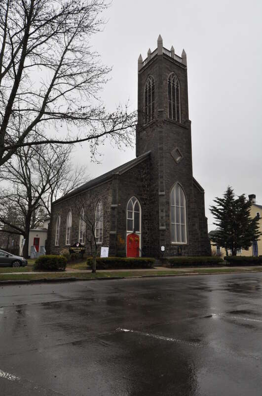 Guilford Historic Town Center, Guilford, Connecticut.  Christ Church Episcopal.
