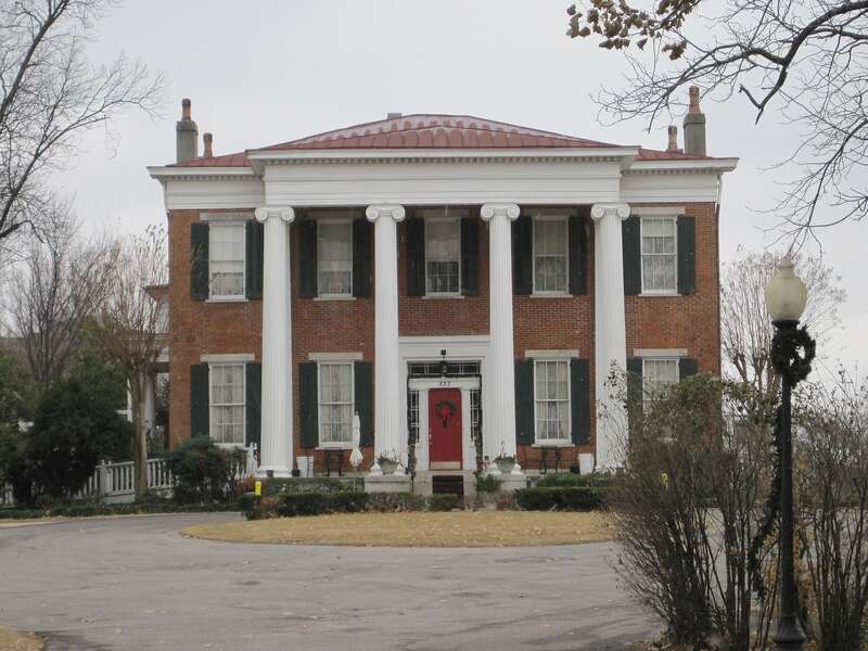 Hunt-Phelan House at 533 Beale Street in Memphis, Tennessee.