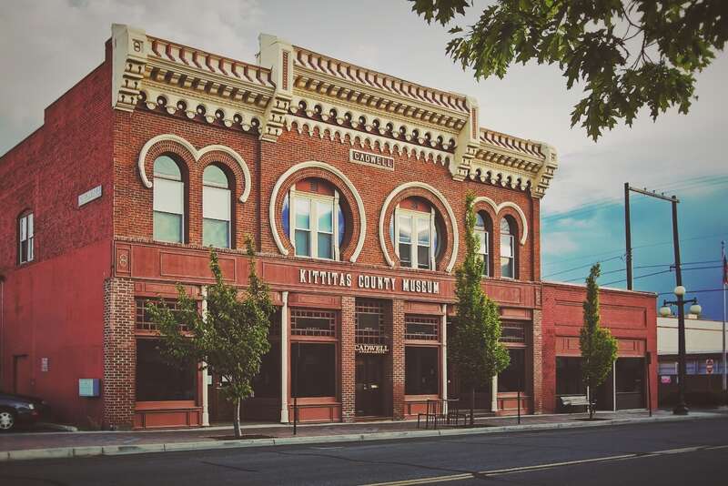 Kittitas County Historical Museum, located in the historic Cadwell Building in downtown Ellensburg. Build in 1889
Location: 114 E. 3rd Ave. Ellensburg, WA 98926
http://www.kchm.org/
History of the Cadwell Building