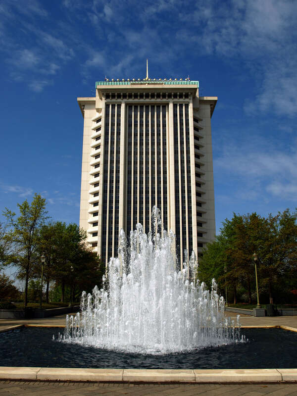 The RSA Tower in Montgomery, Alabama