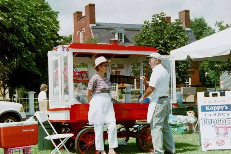 Salem &quot;Popcorn man&quot;  Kappy's Famous Popcorn! Have you seen him? (Family business 100 years) A Salem, MA  Tradition