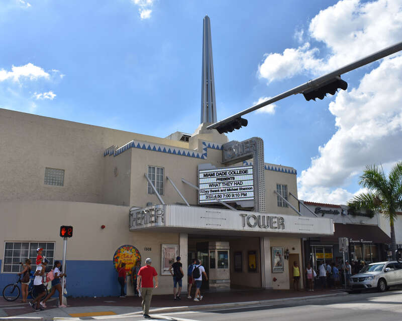 Tower Theater (1926) in the Little Havana neighborhood of Miami, Florida