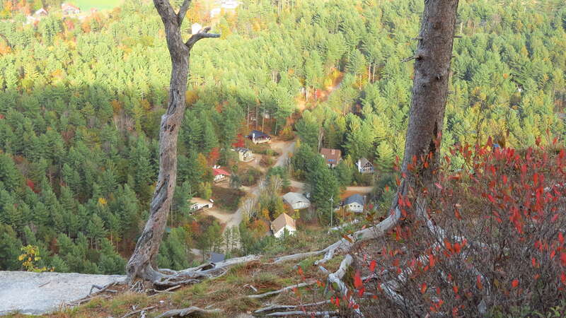 Chapel Rd from Cathedral Ledge, North Conway, New Hampshire, United States