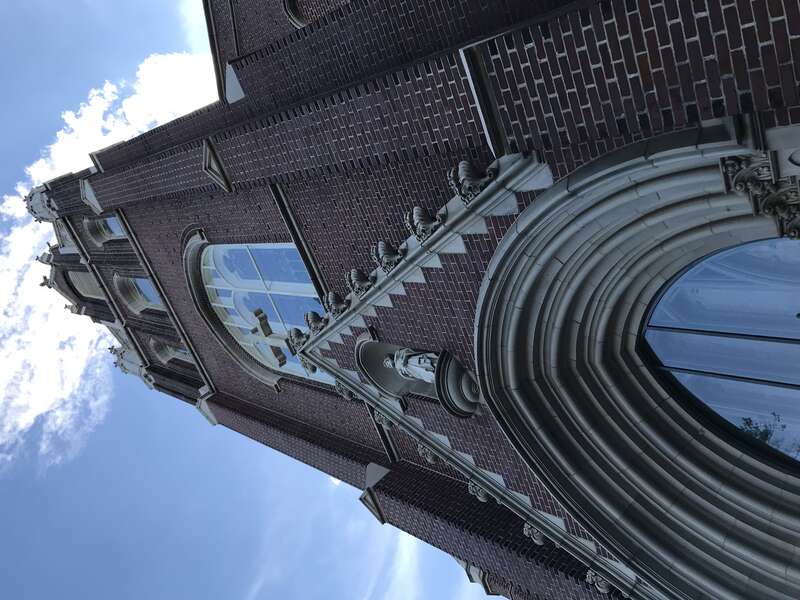 The Basilica of St. Peter, also known as St. Peter's Roman Catholic Church, is located at 1529 Assembly St. in Columbia, South Carolina.This is the second building of the oldest Catholic parish in Columbia and the Midlands of South Carolina. On June