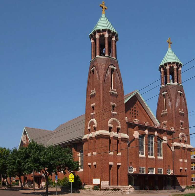Church of St. Bernard-Catholic in St. Paul, Minnesota, USA