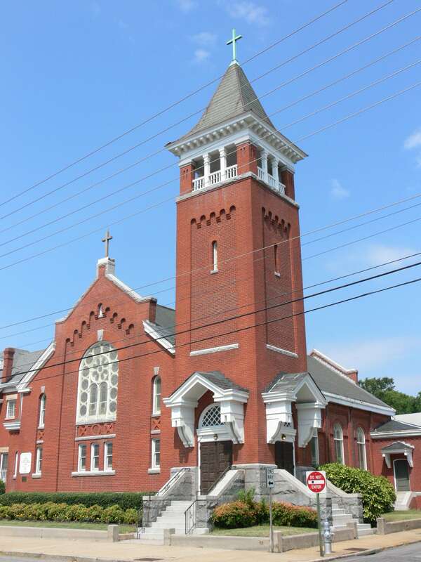 The Church of the Sacred Heart in Richmond, Virginia; on the National Register of Historic Places