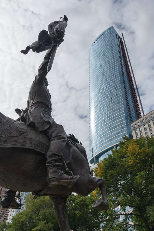 General John Logan Memorial - Grant Park, Chicago, Illinois, USA