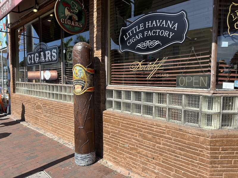 Little Havana Cigar Factory, Calle Ocho Miami FL, January 2024