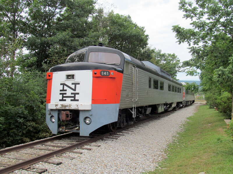 Roger Williams car #141 at the Hobo Railroad in Lincoln, New Hampshire in August 2012