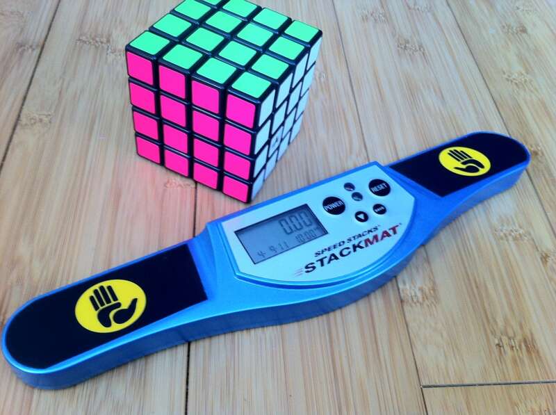 A stackmat timer with the memory function