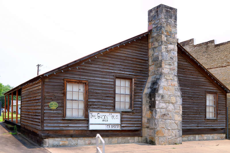 The William Green House in Shiner, Texas, United States was built in 1853. It was designated a Recorded Texas Historic Landmark in 1970.