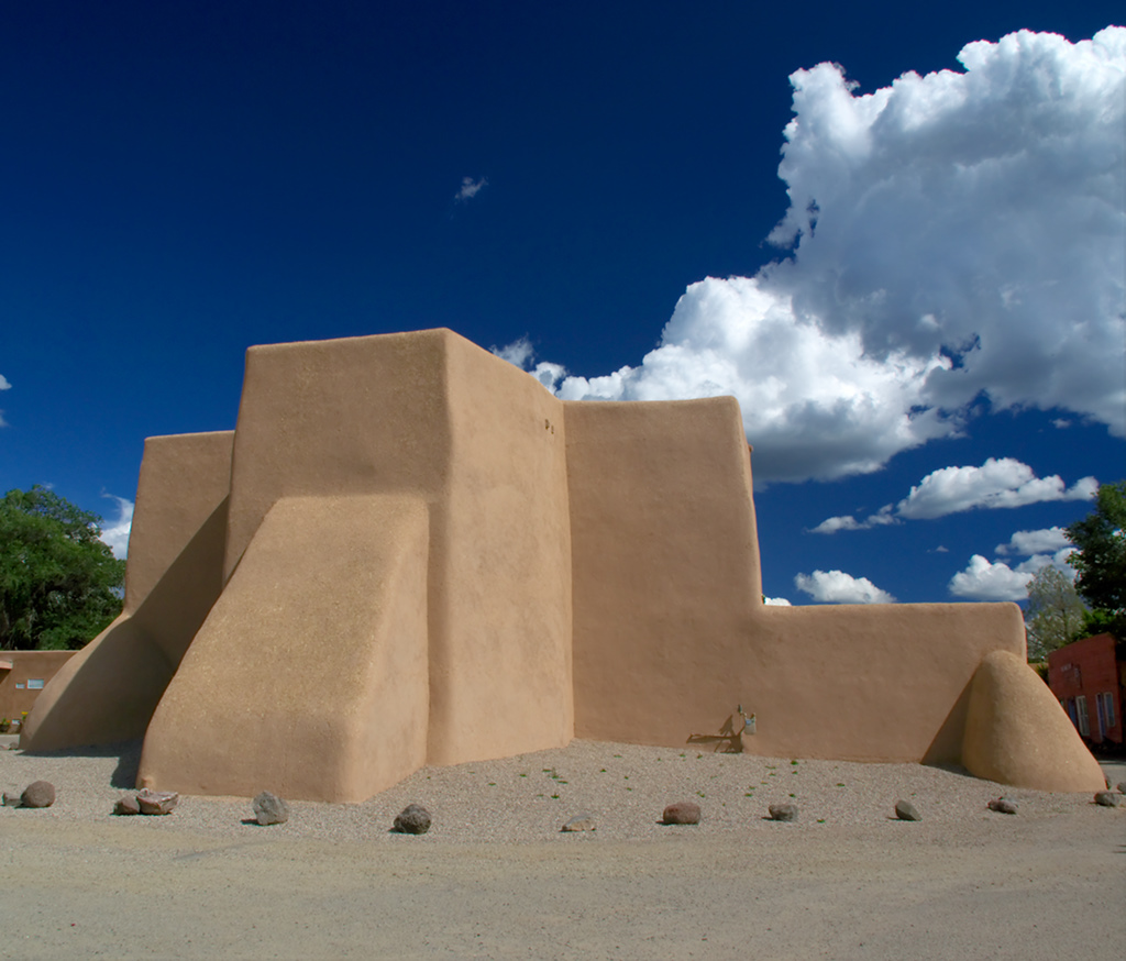 San Francisco de Asis church in Ranchos de Taos