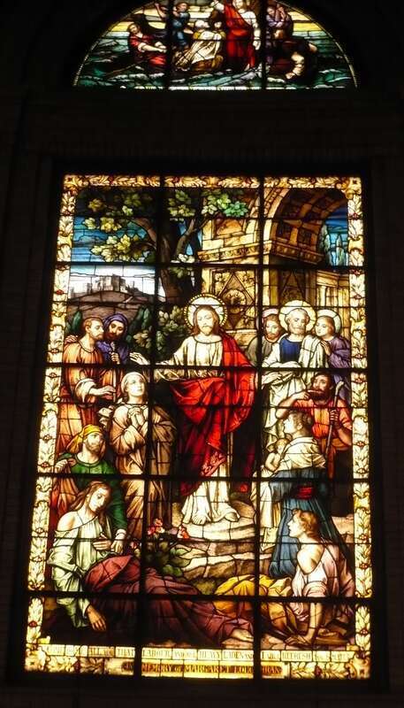 Come to Me, all you that labour and are heavy laden and I will refresh you Church of St. Lawrence