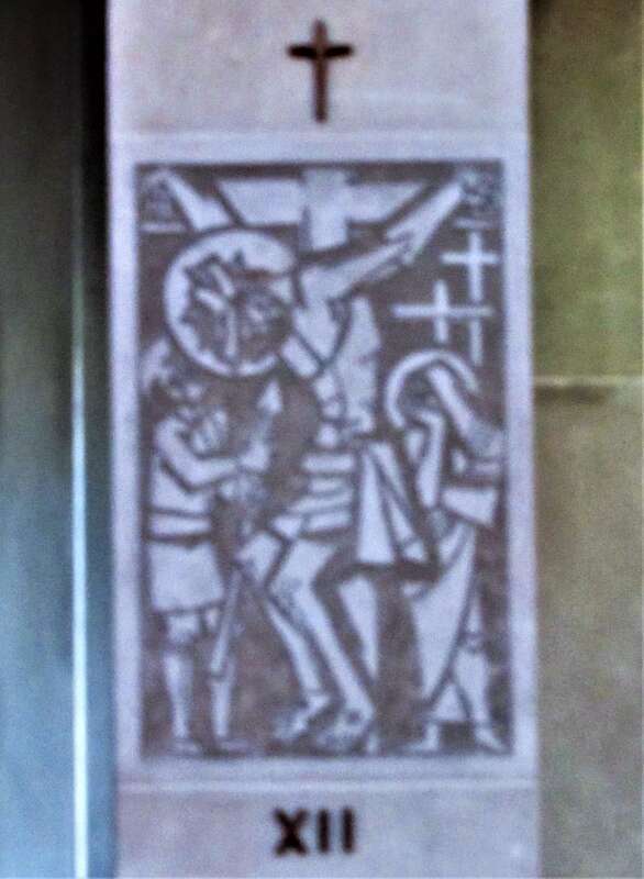 Station XII in the Cathedral of Saint Joseph in Hartford, Connecticut.