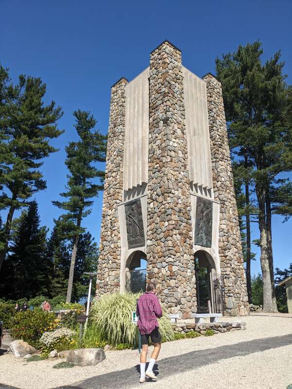 Cathedral of the Pines at 10 Hale Hill Road in Rindge, New Hampshire.