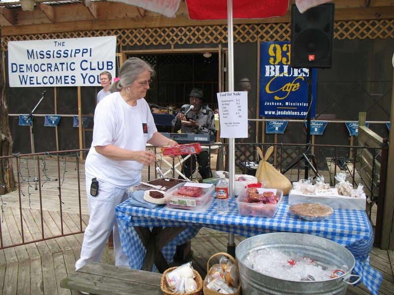 Party and silent auction at the 930 Blues Cafe, sponsored by the Mississippi Democratic Club and the Hinds County Federation of Democratic Women.