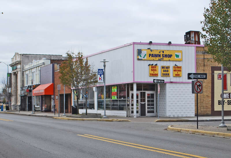 Jos Campau Historic District: Jos Campau at Florian - Hamtramck MI