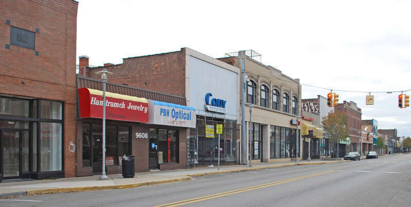 Jos Campau Historic District: Jos Campau near Norwalk - Hamtramck MI