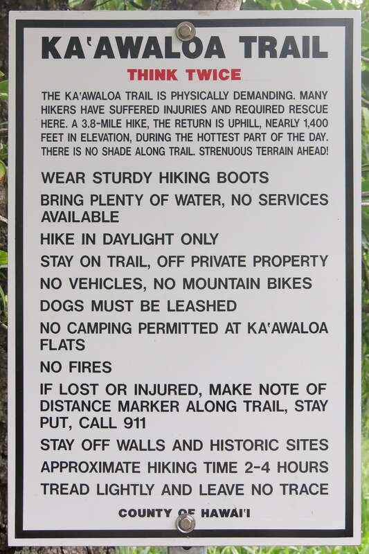 Ka'awaloa Trail, Captain Cook, Big Island, Hawaii, United States