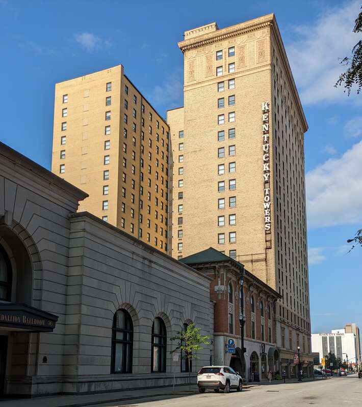 Kentucky Towers, Louisville, Kentucky, United States.