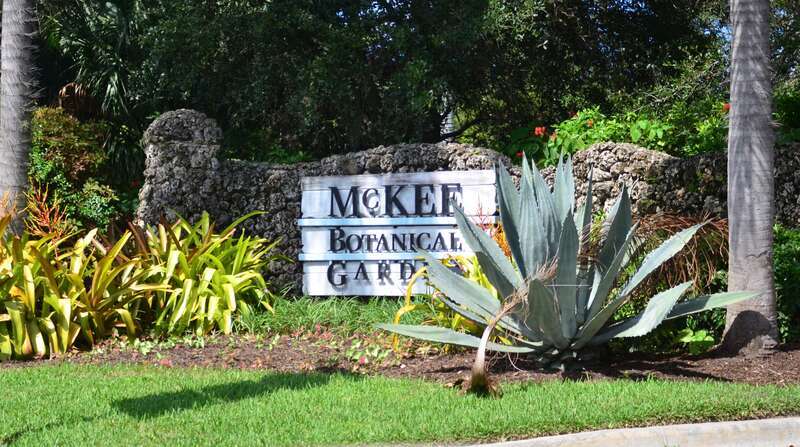 Entrance to McKee Botanical Gardens