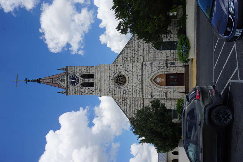 Saints Peter and Paul Catholic Church in New Braunfels, Texas (United States).