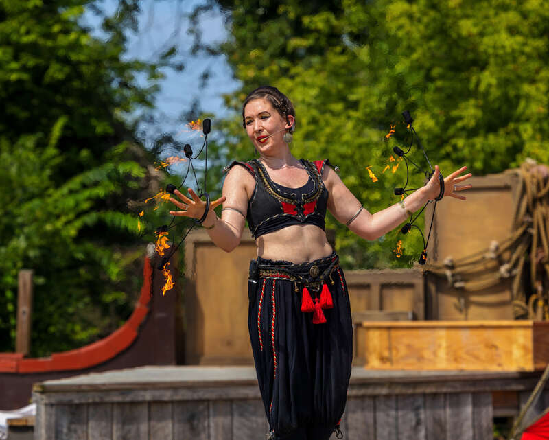 Photo taken during the 2021 opening weekend for the Ohio Renaissance Festival.