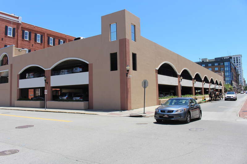 Parking garage, W Bryan St, Savannah, Chatham County, Georgia