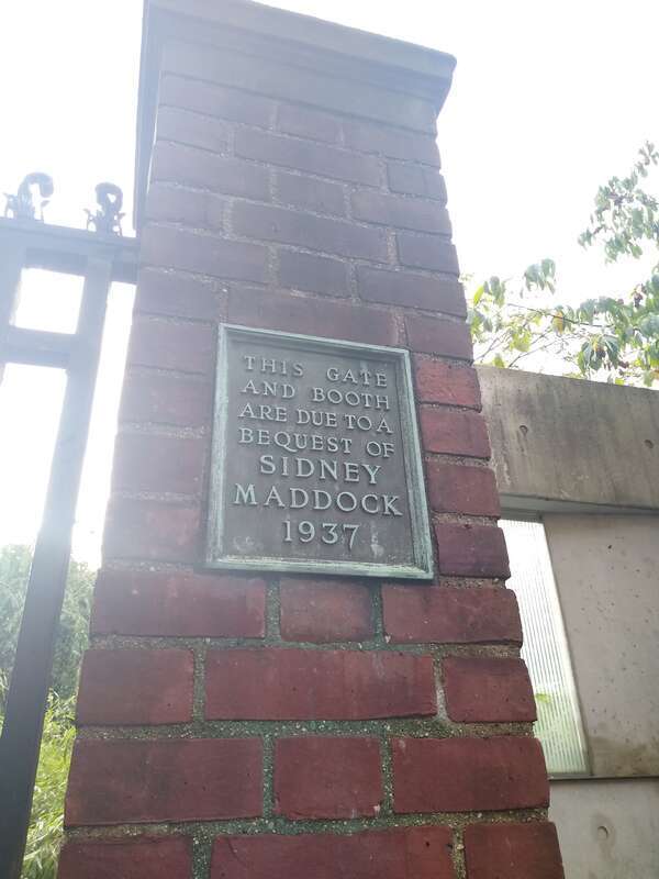 Sidney Maddock Gate, Brooklyn Botanic Garden