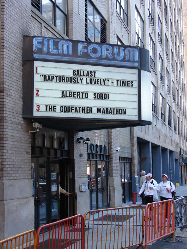 This photo is of Wikis Take Manhattan goal code F13, Film Forum.