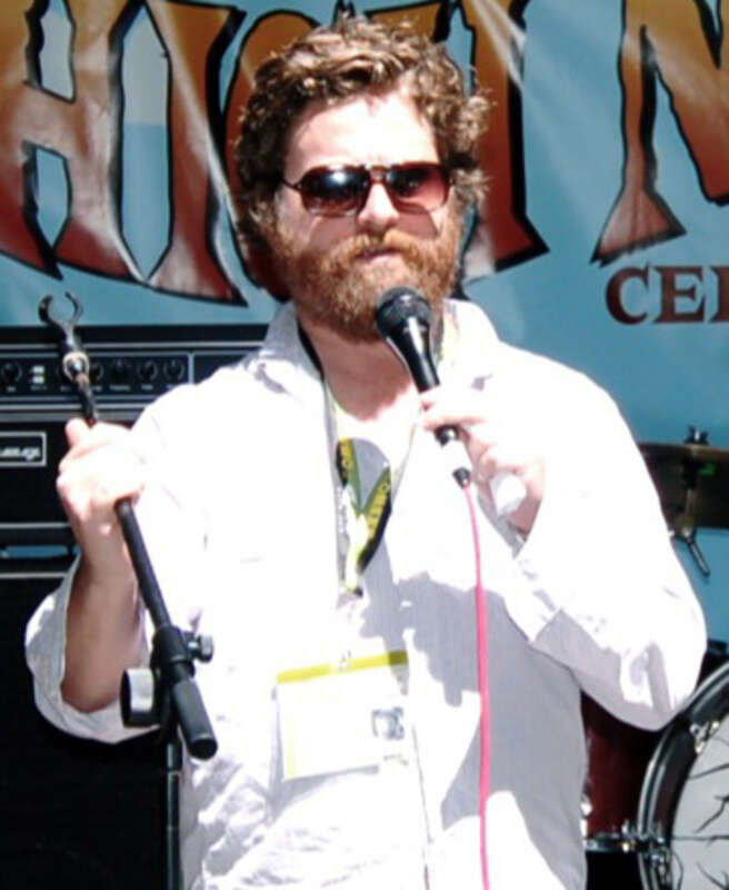 Zach Galifianakis in Austin, Texas