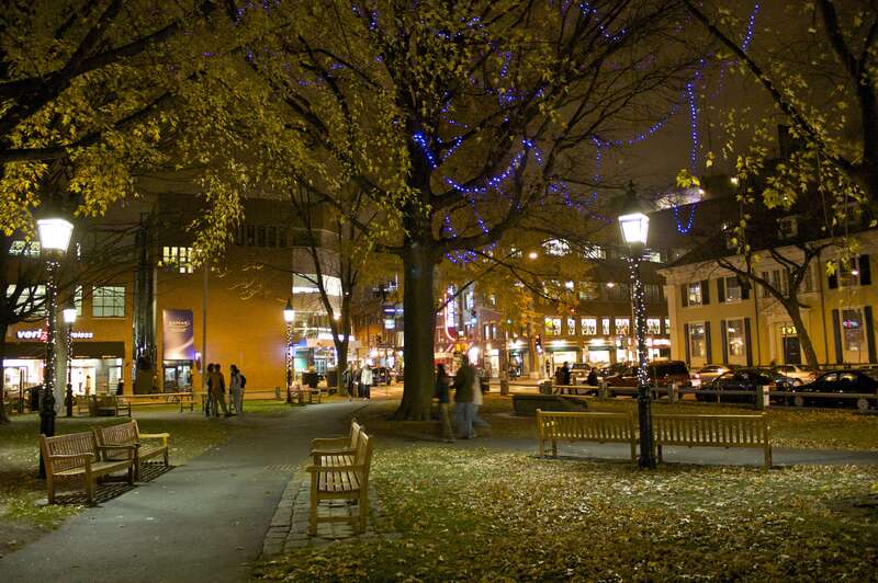 outside of Upstairs on the Square