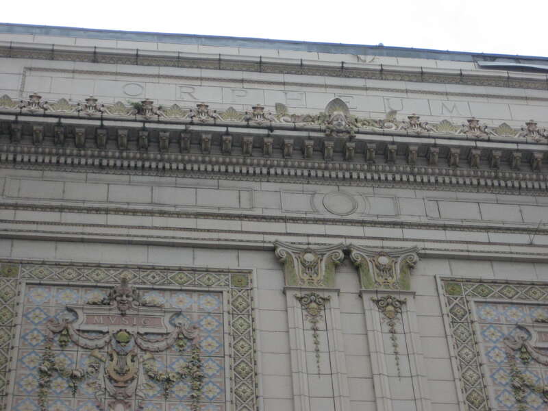 Orpheum Theater building, New Orleans Central Business District