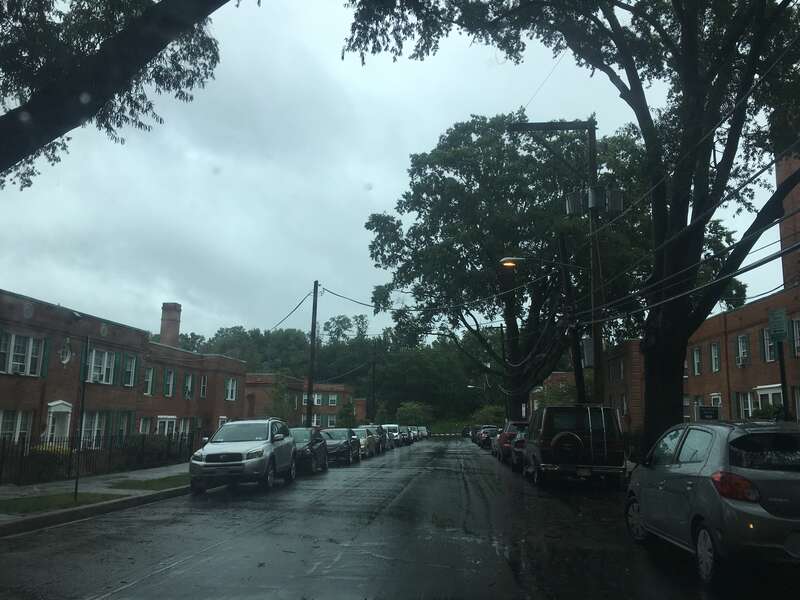 The Skyland neighborhood at the intersection of 24th St. and Wagner St SE, in September 2018